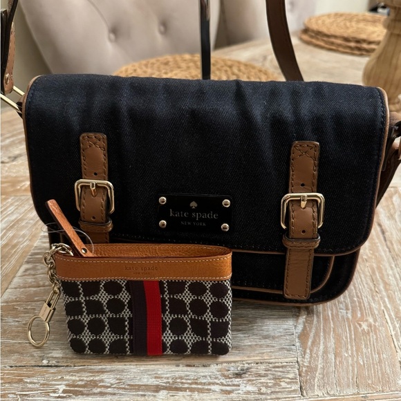 kate spade Handbags - Kate Spade genuine crossbody and coin pouch BUNDLE